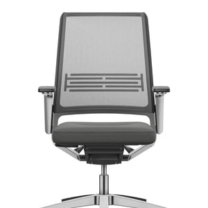 Interstuhl Vintage 17V7 – Bureaustoel met Netbespannen Rug en Fame Stoffering