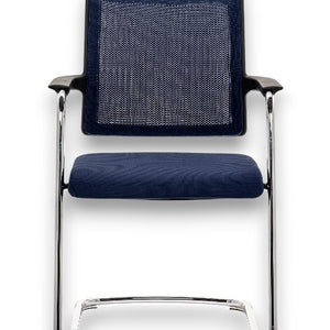 Interstuhl Joyce JC502 – Bezoekersstoel met Swingframe, Era Stoffering en Netbespannen Rug