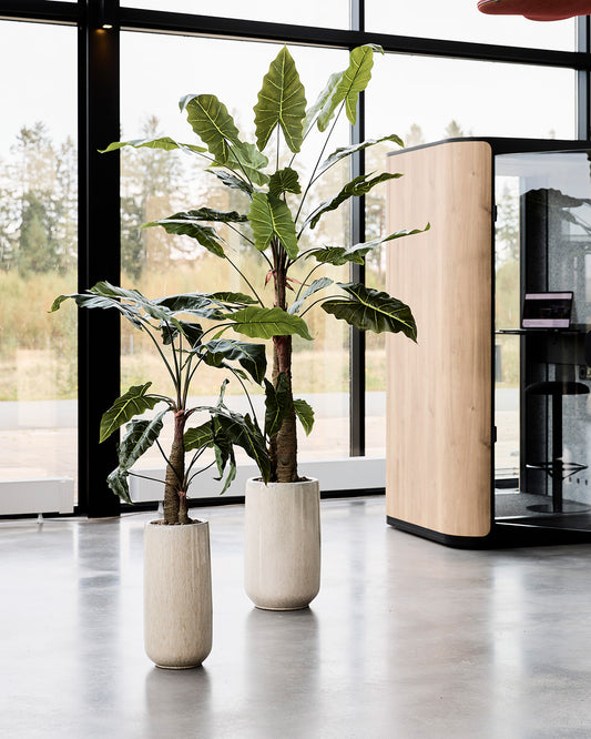 Götessons Napoli Large – Luxe Keramische Plantenpot van 25 Liter, Beige