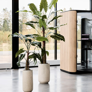 Götessons Napoli Large – Luxe Keramische Plantenpot van 50 Liter, Beige