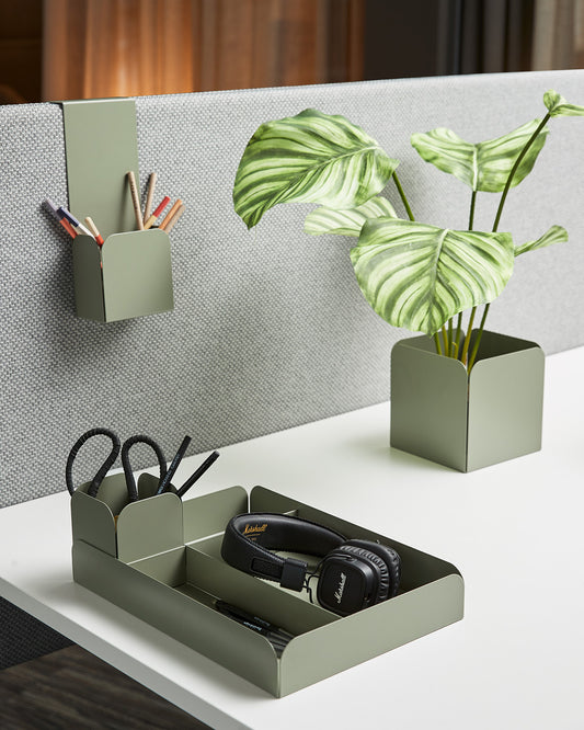Götessons Calathea Green 550 – Kunstplant met Groen Geaderde Bladeren