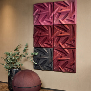 Götessons LeafPanel – Wandpaneel van Vilt met Geluiddemping
