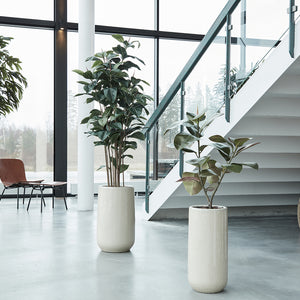 Götessons Napoli Large – Luxe Keramische Plantenpot van 25 Liter, Beige