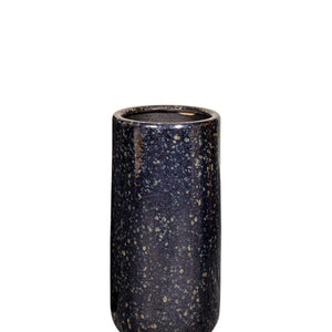 Götessons Napoli Small – Luxe Keramische Plantenpot van 25 Liter, Bruin/Zwart