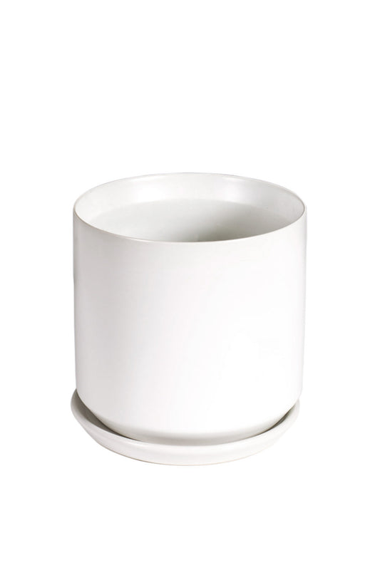 Götessons Palermo White – Keramische Plantenpot, 7 Liter
