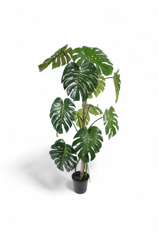 Götessons Monstera 1500 – Grote Kunstplant met Gespleten Tropische Bladeren