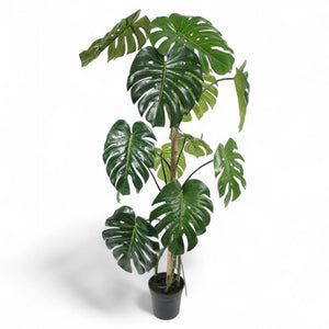 Götessons Monstera 1500 – Grote Kunstplant met Gespleten Tropische Bladeren