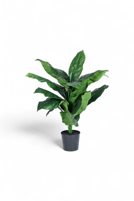Götessons Peace Lily 1050 – Kunstplant met Grote Golvende Bladeren