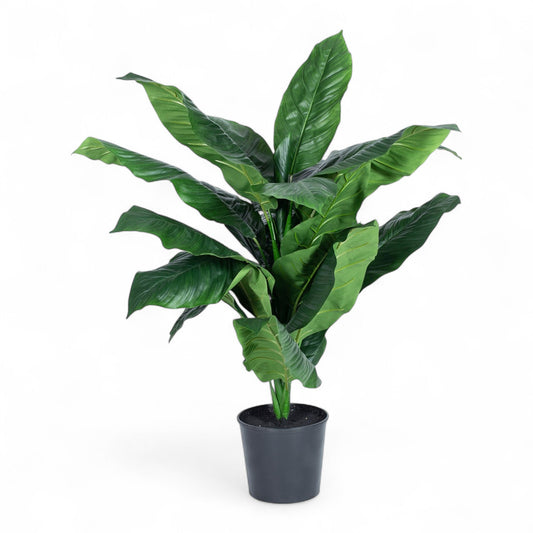 Götessons Peace Lily 1050 – Kunstplant met Grote Golvende Bladeren