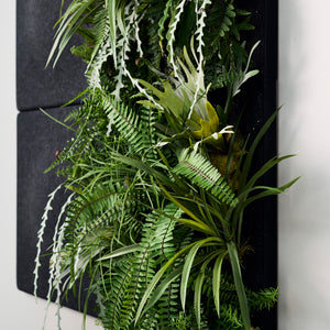 Götessons Flora Panel – Akoestisch Plantenpaneel 580 x 580 mm met Houten Frame