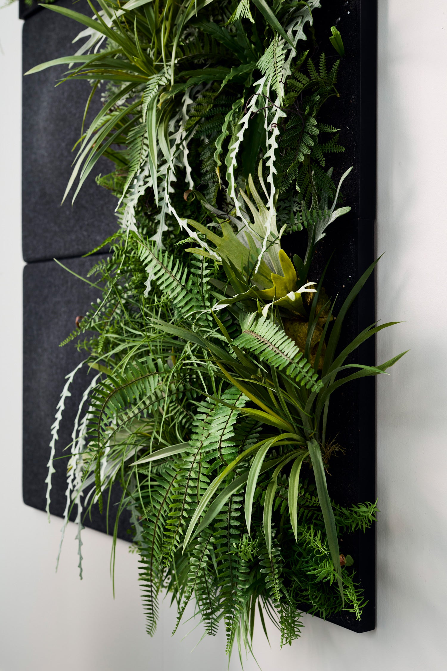 Götessons Flora Panel – Akoestisch Plantenpaneel 580 x 580 mm met Houten Frame