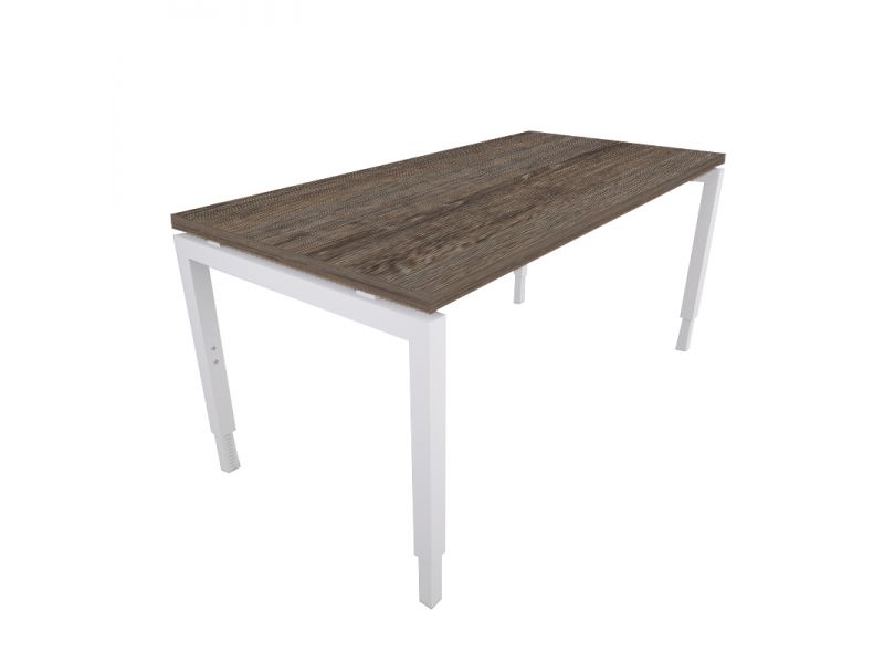 Tica 4 Zit/Sta Tafel – 180×80 cm - Elektrisch Verstelbaar 71–118 cm - 4-Poots Frame