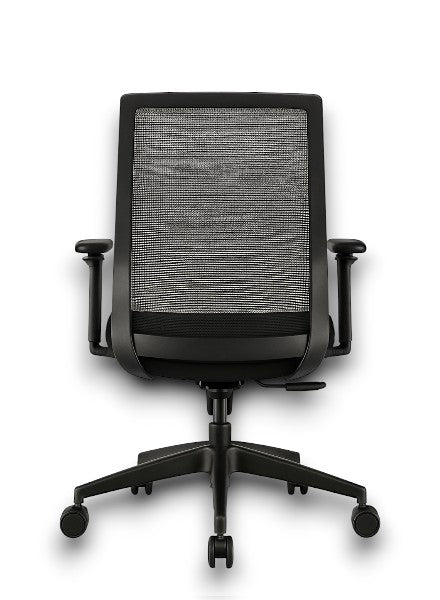 Tica Ergo Mesh – Bureaustoel met Zwarte Mesh Rugleuning en 4D Armleggers