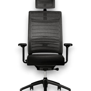 Interstuhl Hero 265H – Bureaustoel met Remix Stoffering, Hoofdsteun en 4D Armleggers