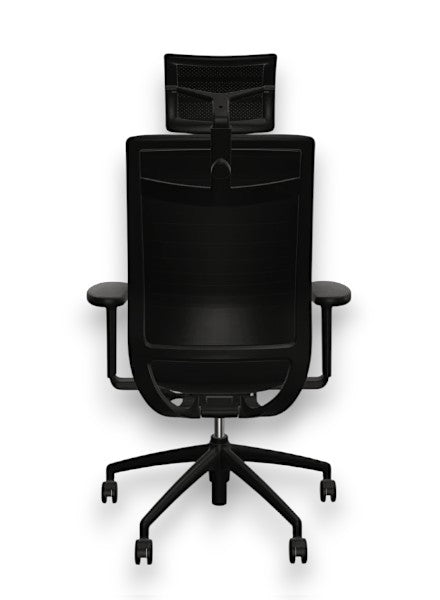 Interstuhl Hero 265H – Bureaustoel met Remix Stoffering, Hoofdsteun en 4D Armleggers