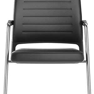 Interstuhl Vintage 57V0 – Hoge Conferentiestoel met Swingframe en Fame Stoffering