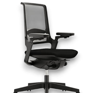 Interstuhl Movy 14M8 – NPR 1813 Bureaustoel met Netbespannen Rug en Era Stoffering