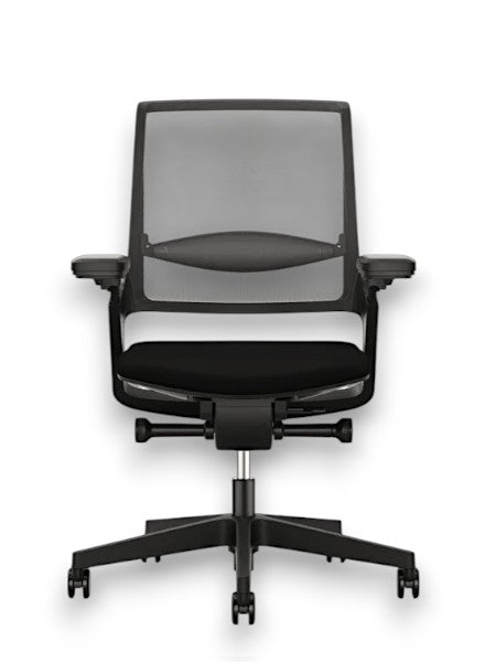 Interstuhl Movy 14M8 – NPR 1813 Bureaustoel met Netbespannen Rug en Era Stoffering