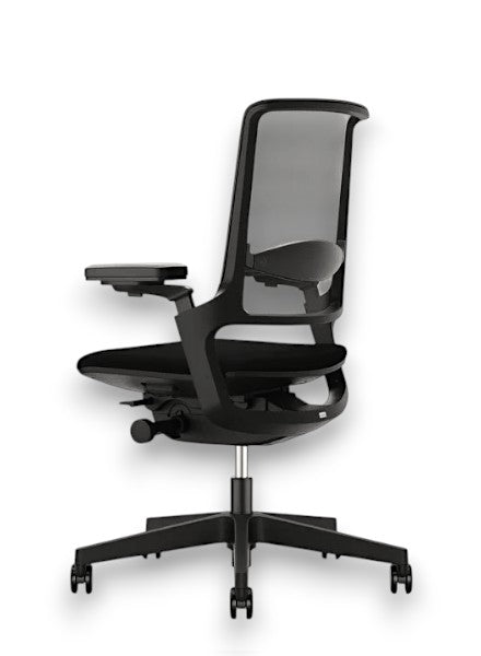 Interstuhl Movy 14M8 – NPR 1813 Bureaustoel met Netbespannen Rug en Era Stoffering