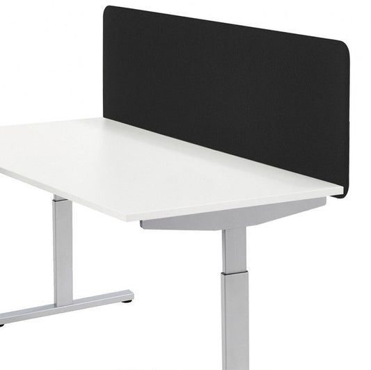 Tica Opzetwand – 180 cm Gestoffeerd in Zwart