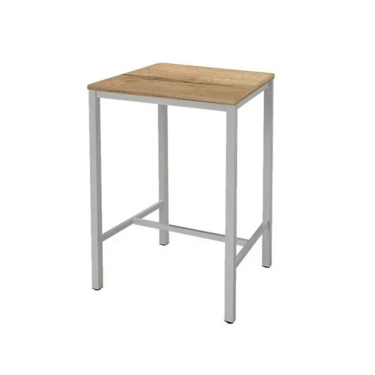 Tica Sta-/Bartafel – 110 cm Hoog met 80×80 cm Blad en 5×5 cm Frame