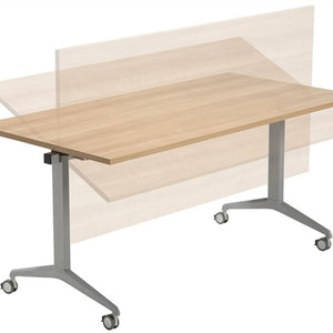 Tica Verrijdbare Klaptafel – 160×80 cm met Melamine Blad