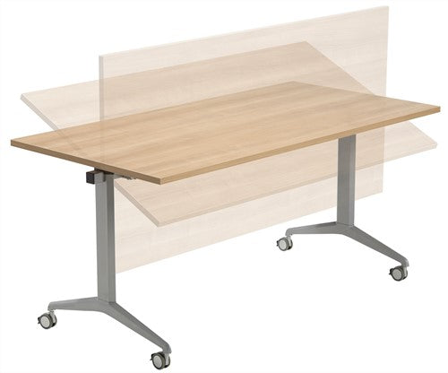 Tica Verrijdbare Klaptafel – 160×80 cm met Melamine Blad
