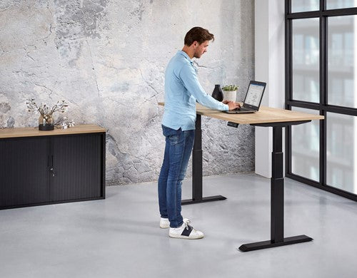 Tica Y Zit/Sta Bureautafel – 200×80 cm - Elektrisch Verstelbaar 65–130 cm