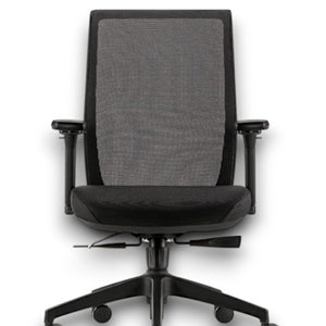 Tica Ergo Mesh – Bureaustoel met Zwarte Mesh Rugleuning en 4D Armleggers
