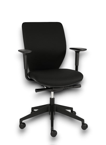 Tica Basic – Bureaustoel met Zwarte Lucia Stoffering