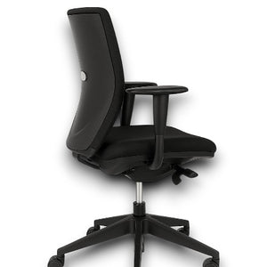 Tica Basic – Bureaustoel met Zwarte Lucia Stoffering
